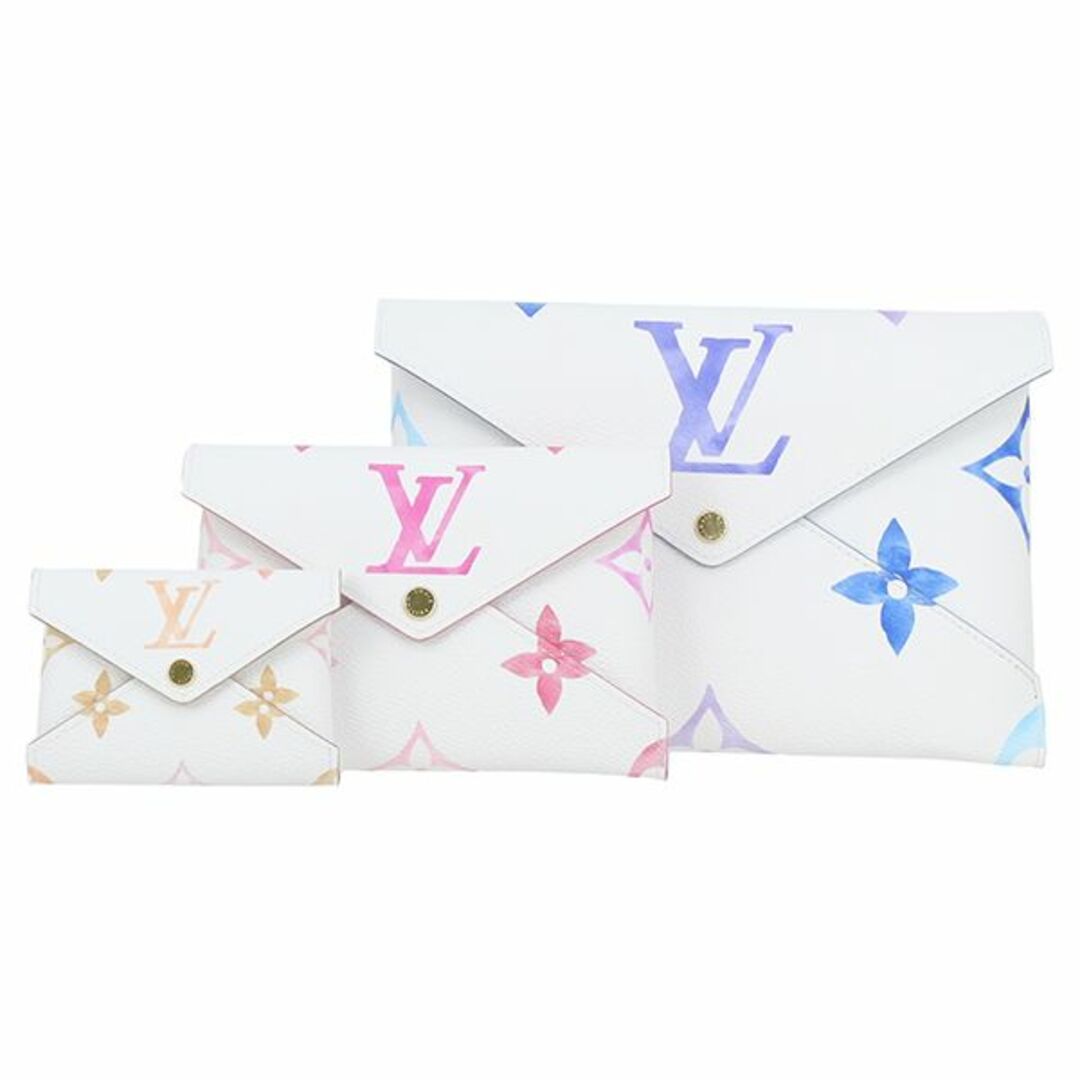 LOUIS VUITTON(ルイヴィトン)のルイヴィトン ポシェットキリガミ LV バイ・ザ・プール ジャイアント モノグラム ブルー レッド イエロー ユニセックス 新品 152512 レディースのバッグ(クラッチバッグ)の商品写真