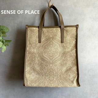 センスオブプレイスバイアーバンリサーチ(SENSE OF PLACE by URBAN RESEARCH)のSENSE OF PLACE ペイズリートートバッグ アーバンリサーチ(トートバッグ)