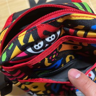 A BATHING APE - APE BAPE KAWS ANIMALS BABY MILO ショルダーバッグの