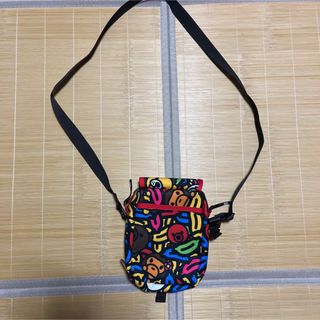 A BATHING APE - APE BAPE KAWS ANIMALS BABY MILO ショルダーバッグの