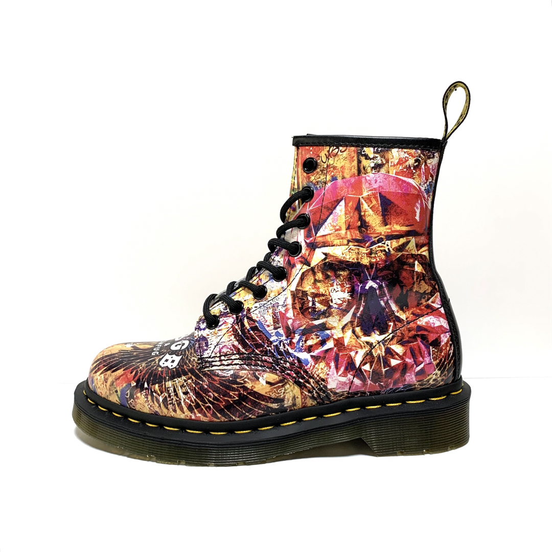 Dr.Martens(ドクターマーチン)の☆美品 ドクターマーチン × CBGB&OMFUG 1460 ８ホール ブーツ レディースの靴/シューズ(ブーツ)の商品写真