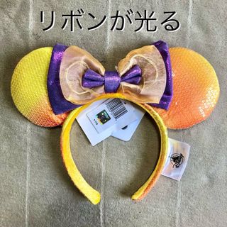 ディズニー(Disney)の【海外限定】光るカチューシャ　クリスマス　ライト　上海　Disney LED(カチューシャ)