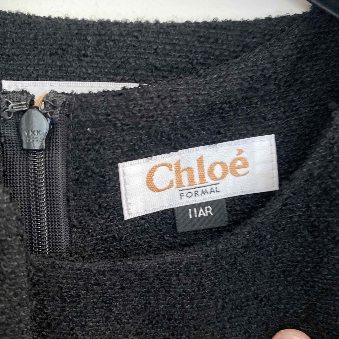 Chloe(クロエ)の超美品クロエブラックフォーマル レディースのフォーマル/ドレス(礼服/喪服)の商品写真