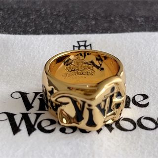 Vivienne Westwood KING RING 赤 サイズXL