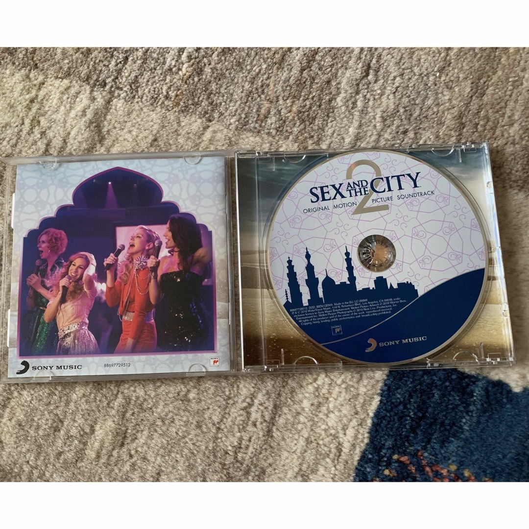 SATC 2 サウンドトラックCD エンタメ/ホビーのCD(映画音楽)の商品写真