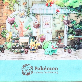 ポケモン(ポケモン)のポケモン 未使用 grassy gardening ハンドタオル モクロー(タオル)