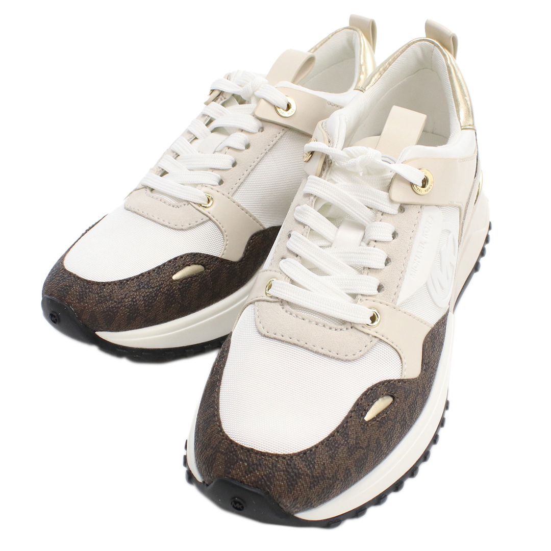 Michael Kors マイケルコース TRAINER 43F1THFS1B スニーカー OPTIC WHITE ホワイト系 ブラウン系 レディース