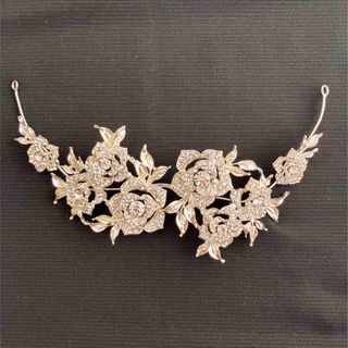 結婚式　ヘッドアクセサリー　ヘッドドレス(ヘッドドレス/ドレス)