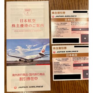 ジャル(ニホンコウクウ)(JAL(日本航空))のJAL 日本航空　株主優待券2枚　2024年11月30日まで(その他)