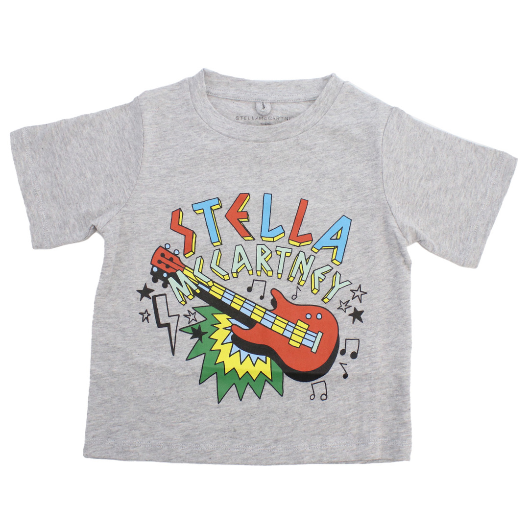 Stella McCartney(ステラマッカートニー)のStella McCartney ステラマッカートニー TS8P71 Tシャツ グレー系 ベビー キッズ/ベビー/マタニティのベビー服(~85cm)(Ｔシャツ)の商品写真