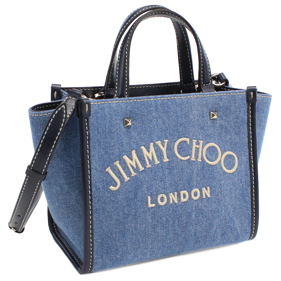 ブラック金具色シルバーサイズJIMMY CHOO ジミーチュウ VARENNE TOTE BAG-S トートバッグ ブラック レディース