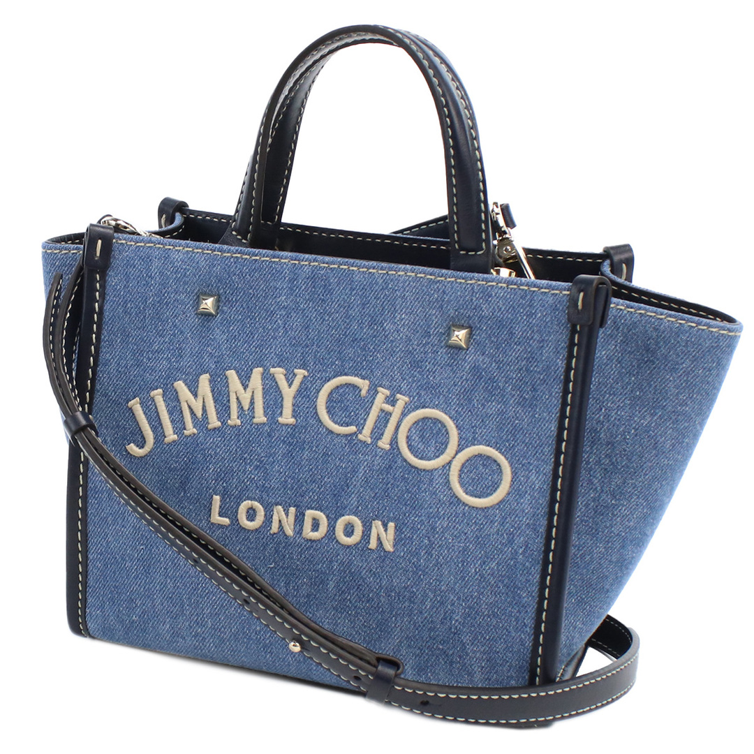 ブラック金具色シルバーサイズJIMMY CHOO ジミーチュウ VARENNE TOTE BAG-S トートバッグ ブラック レディース