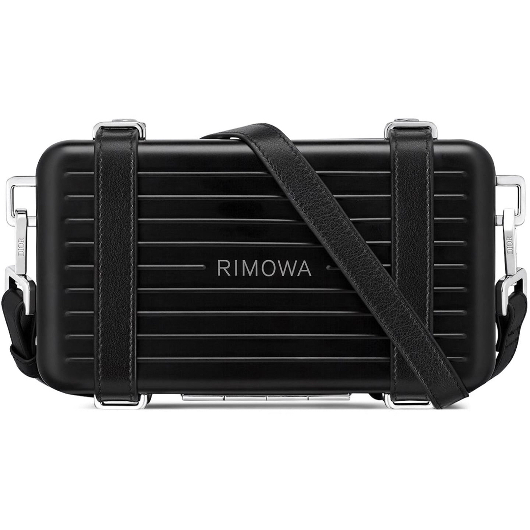 Dior×Rimowaコラボのクロスボディ　ブラック