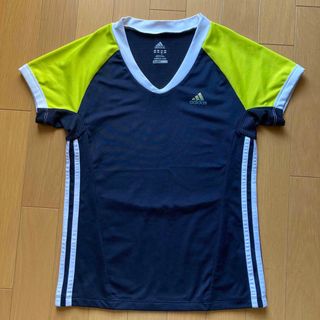 アディダス(adidas)のADIDAS レディース ランウェア Tシャツ サイズM(Tシャツ(半袖/袖なし))