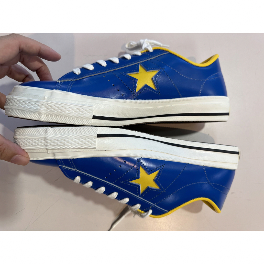 CONVERSE - 日本製 コンバース ワンスター 青×黄 27.5センチ CONVERSE - 日本製 コンバース ワンスター 青×黄 27.5センチ