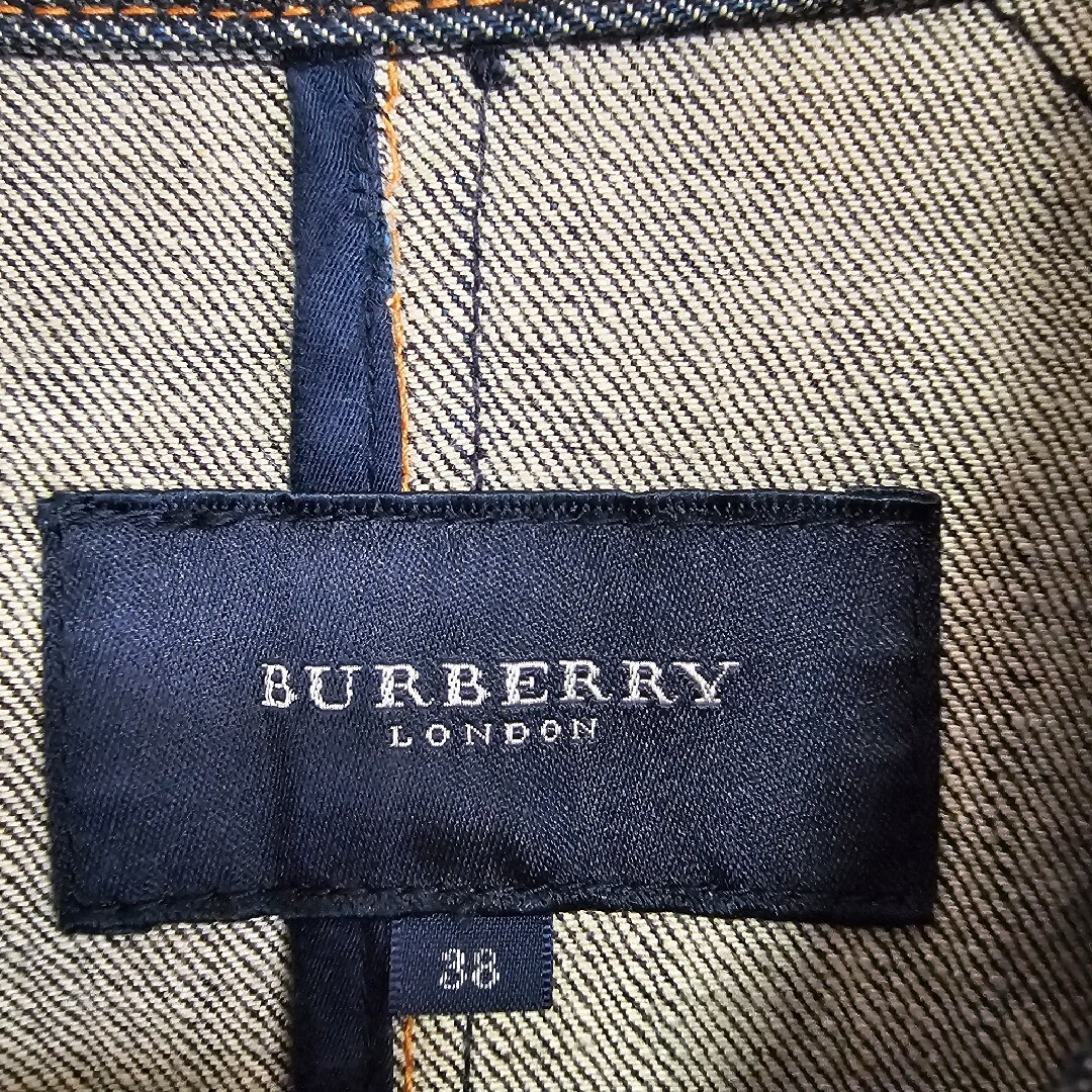 BURBERRY(バーバリー)のバーバリーロンドン　BURBERRYLondon　デニムコート　ジャケット　38 レディースのジャケット/アウター(Gジャン/デニムジャケット)の商品写真