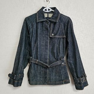 美品✨バーバリー・おしゃれなデニムジャケットＭ