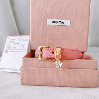 ミュウミュウ クリスタルの通販 900点以上 | miumiuを買うならラクマ