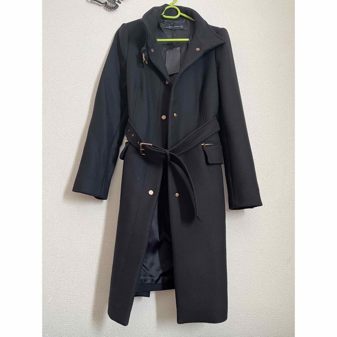 ZARA(ザラ)のZARA WOMAN 新品コート レディースのジャケット/アウター(ロングコート)の商品写真