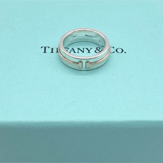 ティファニー(Tiffany & Co.)のティファニー t twoリング シルバー925 18kコンビリング(リング(指輪))