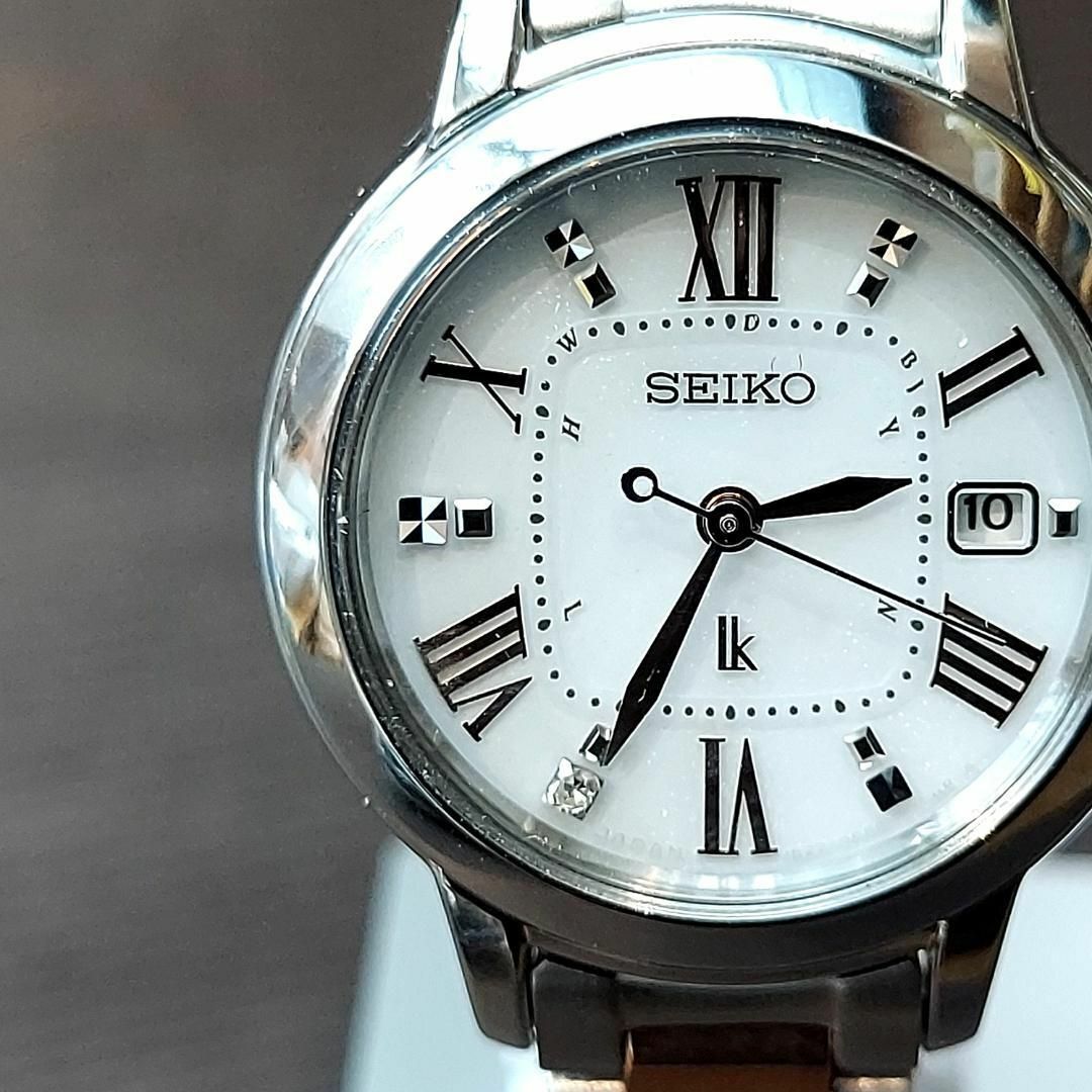 【新品】SEIKO セイコー LUKIA ルキア SSQW037 ソーラー電波