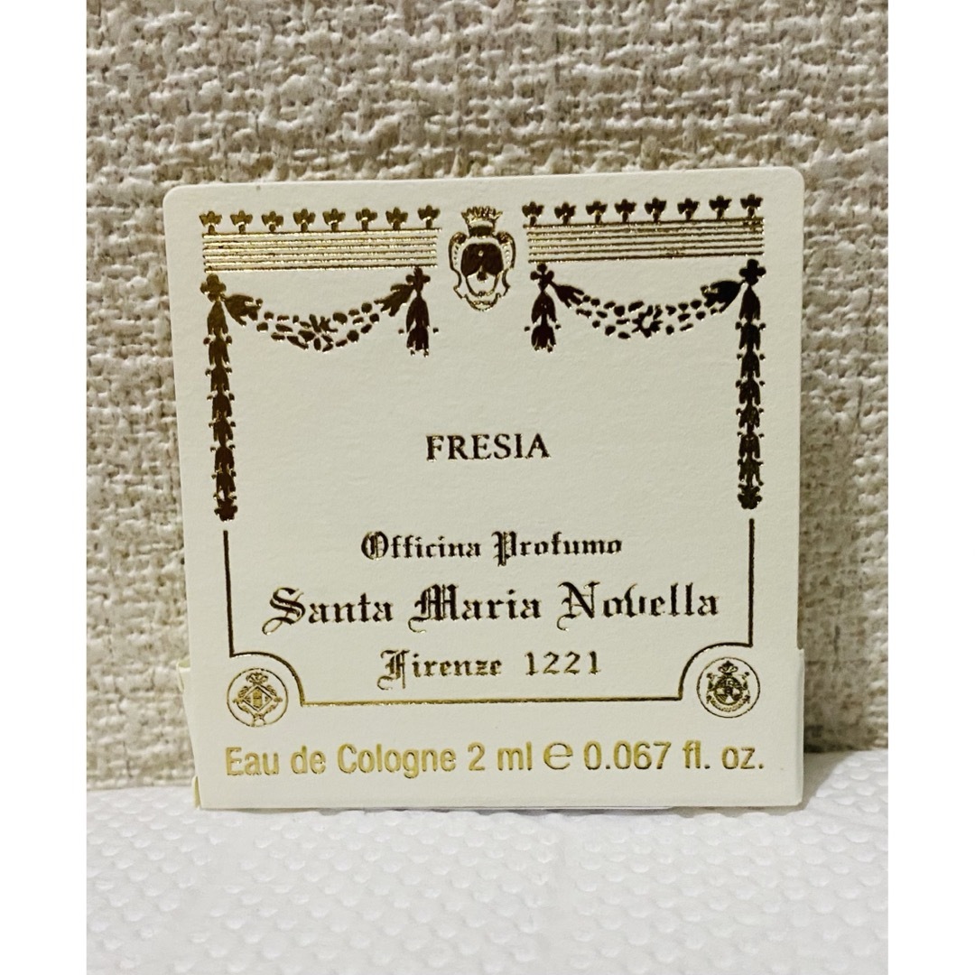 Santa Maria Novella(サンタマリアノヴェッラ)のフリージア　オーデコロン　サンプル　サンタマリアノヴェッラ コスメ/美容の香水(ユニセックス)の商品写真