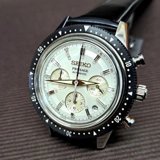 セイコー(SEIKO)の【新品】SEIKO プレサージュ クロノグラフ55周年記念モデル SARK015(腕時計(アナログ))