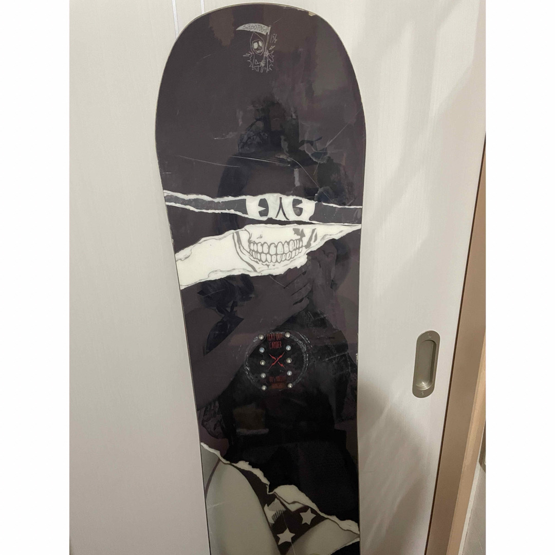 SALOMON(サロモン)のサロモン　SABOTAGE サボタージュ　154cm スポーツ/アウトドアのスノーボード(ボード)の商品写真