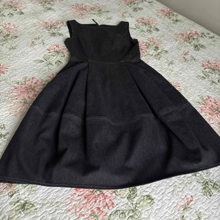 フォクシーニューヨーク(FOXEY NEW YORK)のA様ご専用  FOXEY デニムワンピース 38 美品(ひざ丈ワンピース)