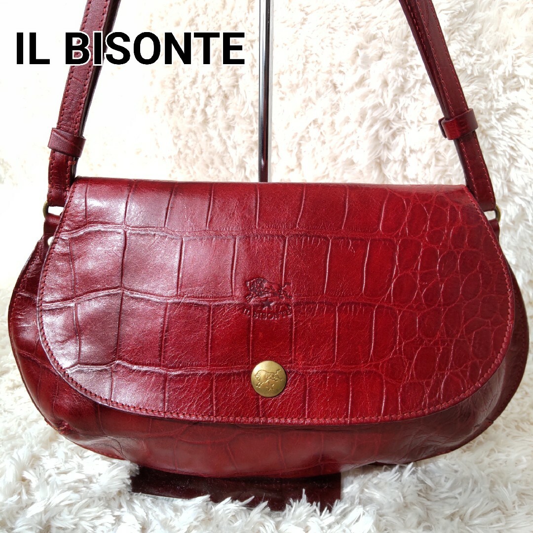 IL BISONTE イルビゾンテ 美品 ショルダーバッグ