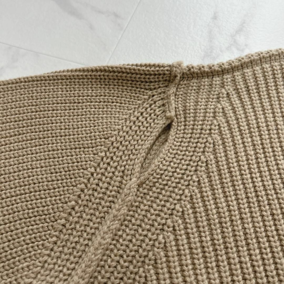 sulvam(サルバム)のSulvam サルバム Slit over knit スリットオーバーニット メンズのトップス(ニット/セーター)の商品写真