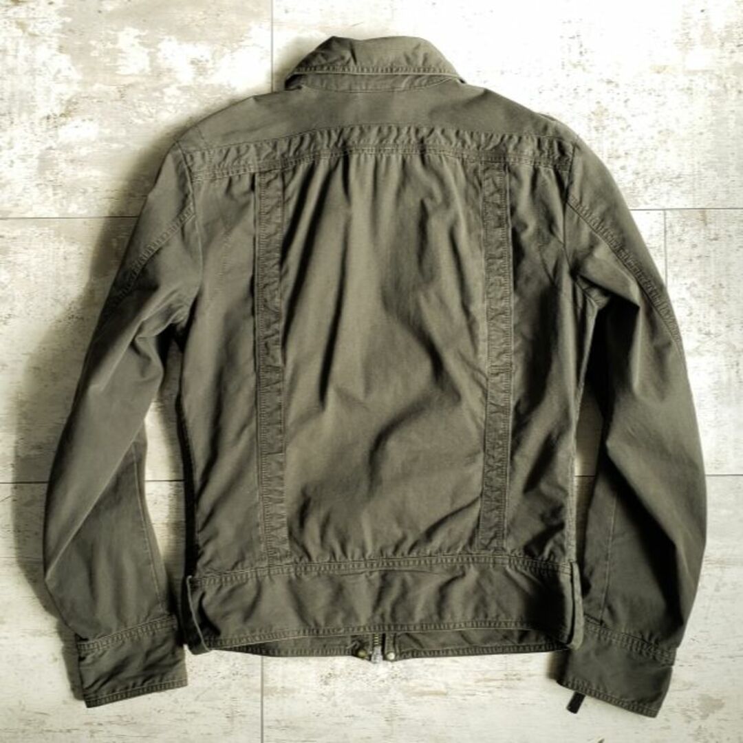 DIESEL - ディーゼル DIESEL ☆ミリタリーデザイン ジップアップ DIESEL - ディーゼル DIESEL ☆ミリタリーデザイン ジップアップ
