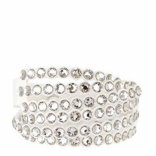 スワロフスキー(SWAROVSKI)のSWAROVSKI ブレスレット 5518697 Power Slake Bracelet レディース ホワイト(ブレスレット/バングル)