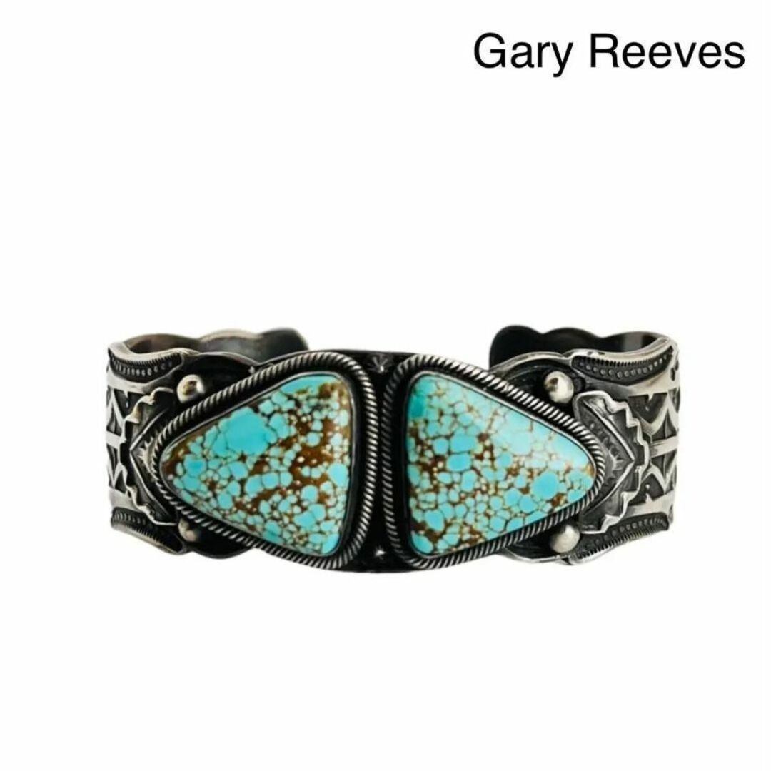 Gary Reeves ゲーリーリーブス ナバホ ブレスレット バングル縦16cm横17cm素材