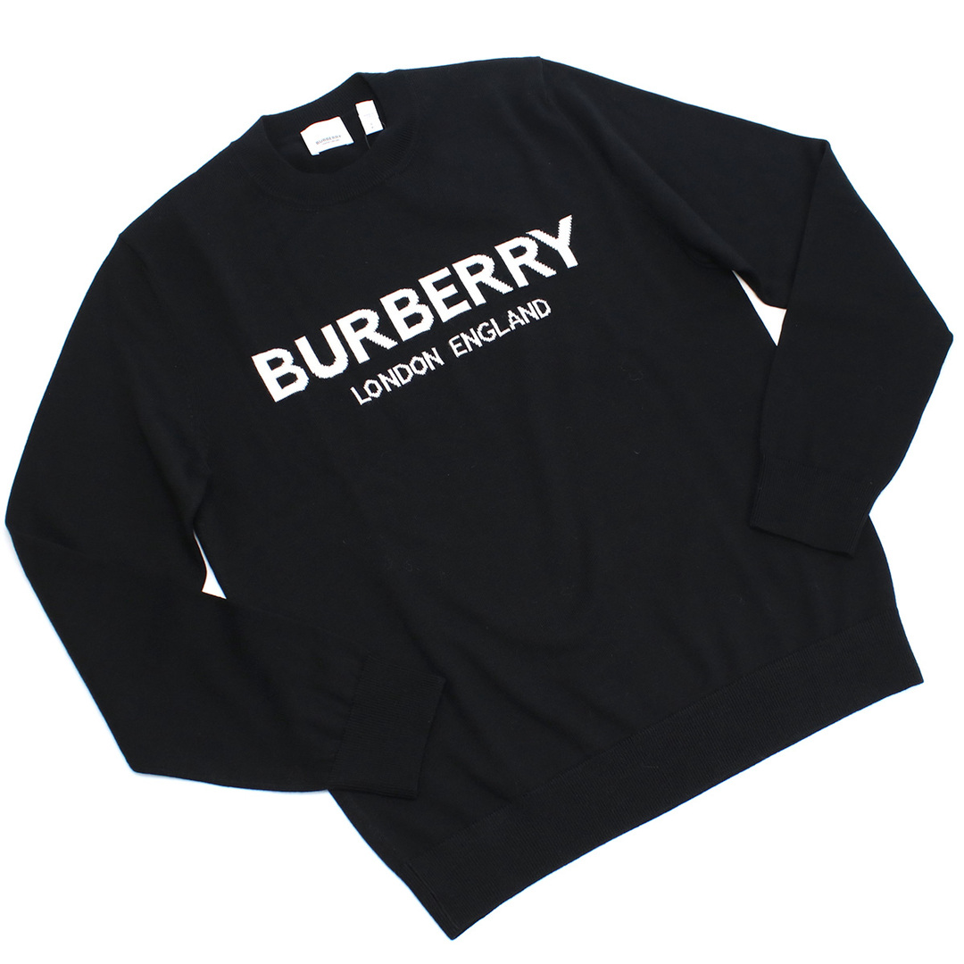 BURBERRY(バーバリー)のBURBERRY バーバリー 8054896 ニット BLACK ブラック メンズ メンズのトップス(ニット/セーター)の商品写真