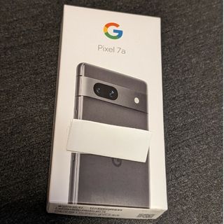 グーグルピクセル(Google Pixel)のGoogle Pixel 7a 128GB Charcoal(黒) 新品(スマートフォン本体)