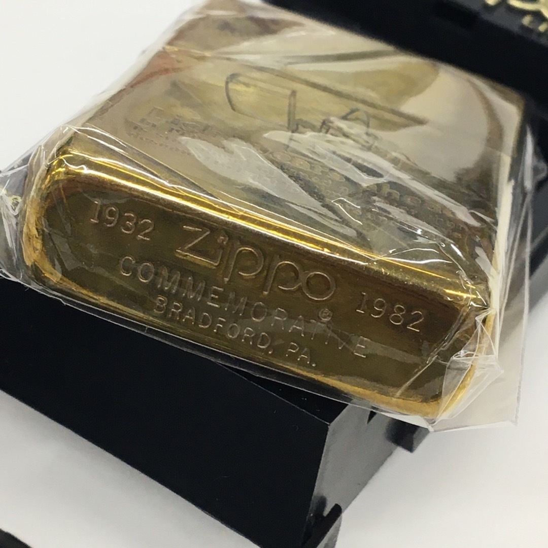 ZIPPO COMMEMORATIVE ソリッドブラス 50th 高品質/低価格 - www