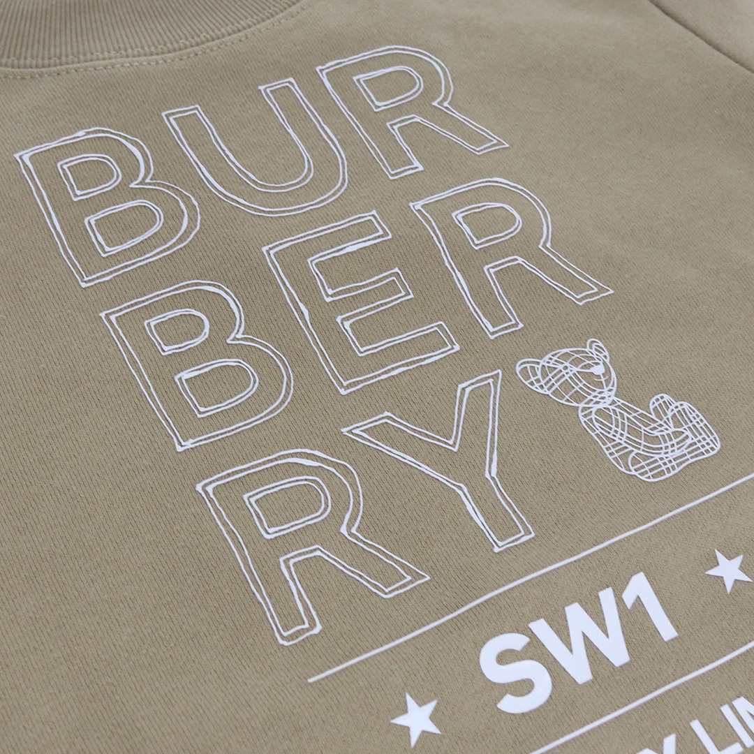 BURBERRY(バーバリー)のBURBERRY バーバリー 8053817 スウェット ARCHIVE BEIGE ベージュ系 ベビー キッズ/ベビー/マタニティのベビー服(~85cm)(トレーナー)の商品写真