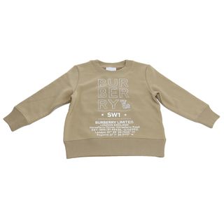 バーバリー(BURBERRY)のBURBERRY バーバリー 8053817 スウェット ARCHIVE BEIGE ベージュ系 ベビー(トレーナー)