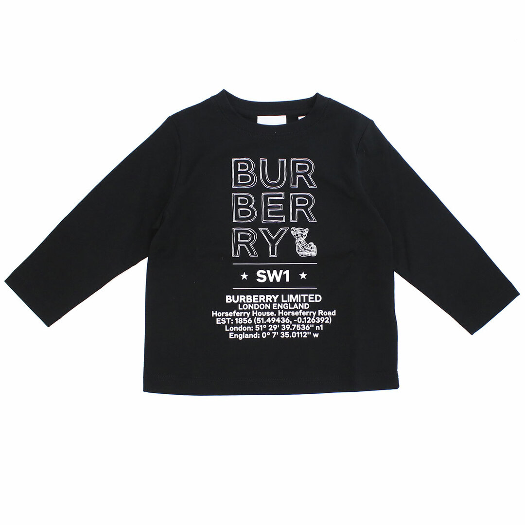 BURBERRY(バーバリー)のBURBERRY バーバリー 8053776 長袖Ｔシャツ BLACK ブラック ベビー キッズ/ベビー/マタニティのベビー服(~85cm)(Ｔシャツ)の商品写真