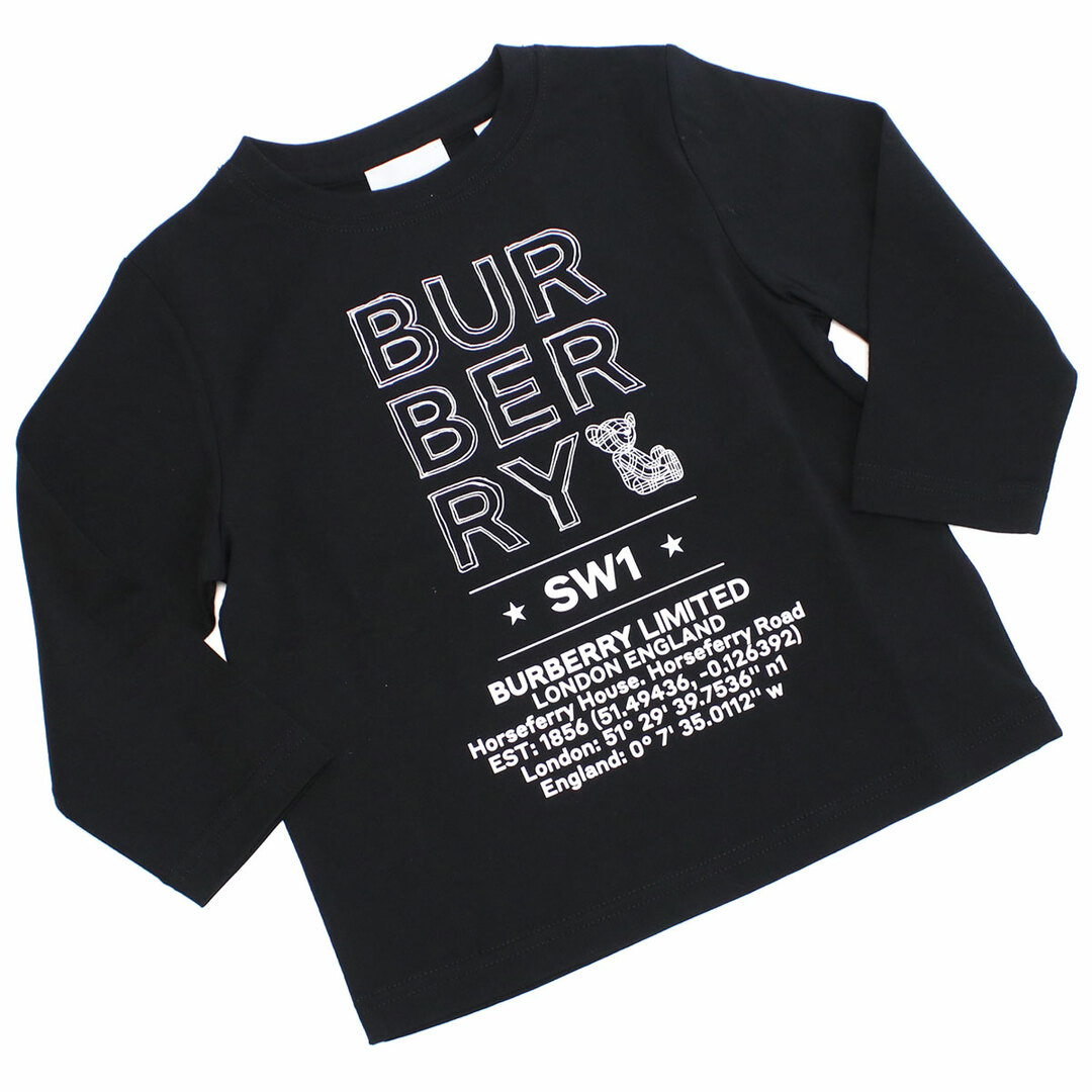 BURBERRY(バーバリー)のBURBERRY バーバリー 8053776 長袖Ｔシャツ BLACK ブラック ベビー キッズ/ベビー/マタニティのベビー服(~85cm)(Ｔシャツ)の商品写真