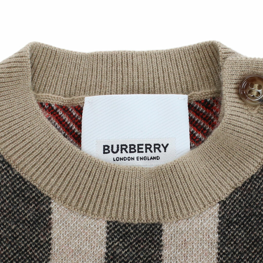 BURBERRY(バーバリー)のBURBERRY バーバリー 8053603 ロンパース ARCHIVE BEIGE IP CHK マルチカラー ベビー キッズ/ベビー/マタニティのベビー服(~85cm)(ロンパース)の商品写真