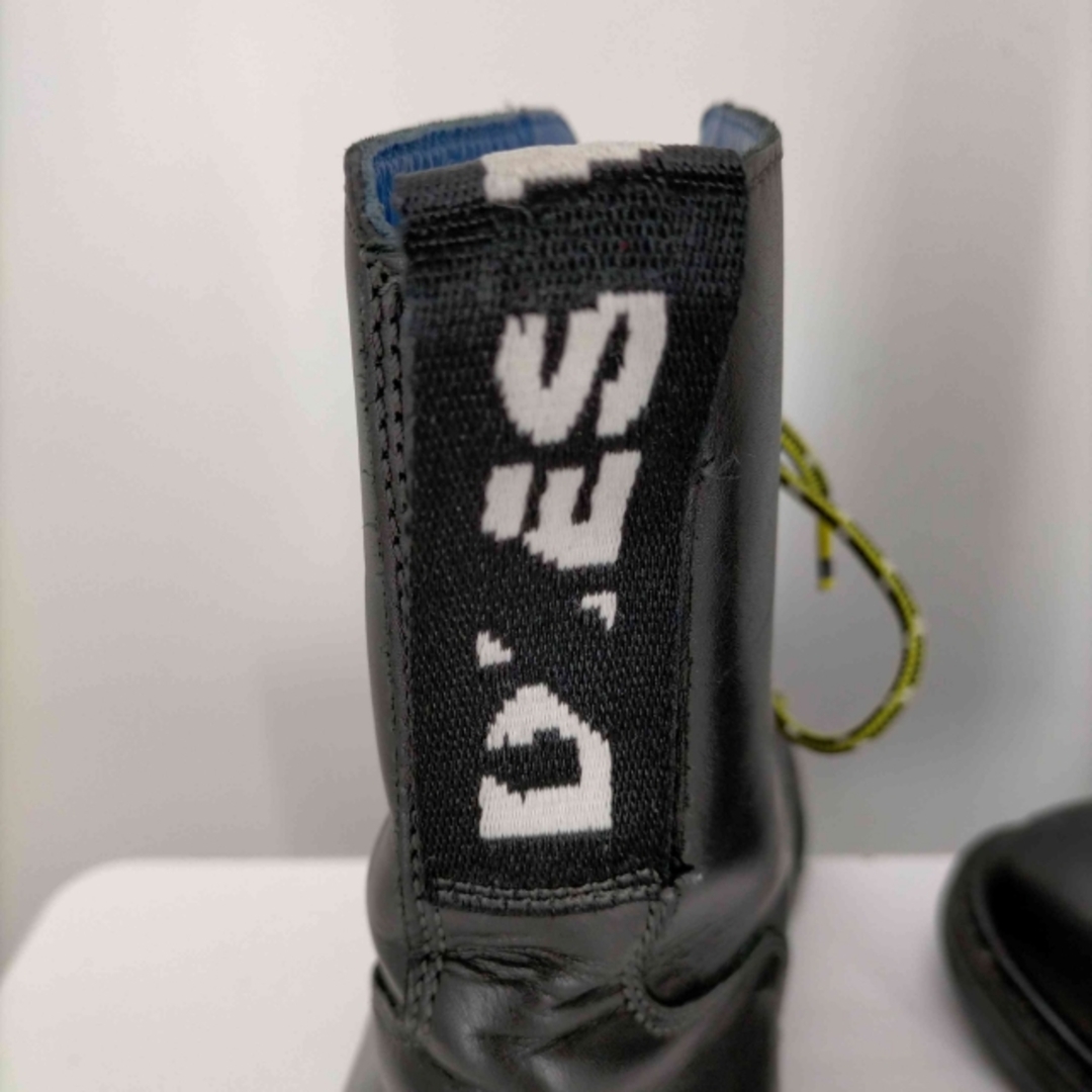 DIESEL(ディーゼル)のDIESEL(ディーゼル) 9ホール テープ リペア加工 Bレースアップブーツ メンズの靴/シューズ(ブーツ)の商品写真