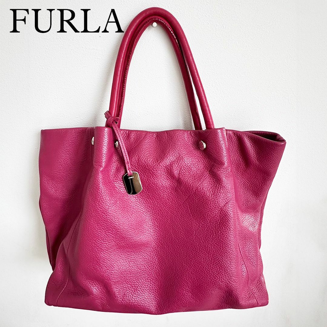 FURLA ソフトレザー トートバッグ