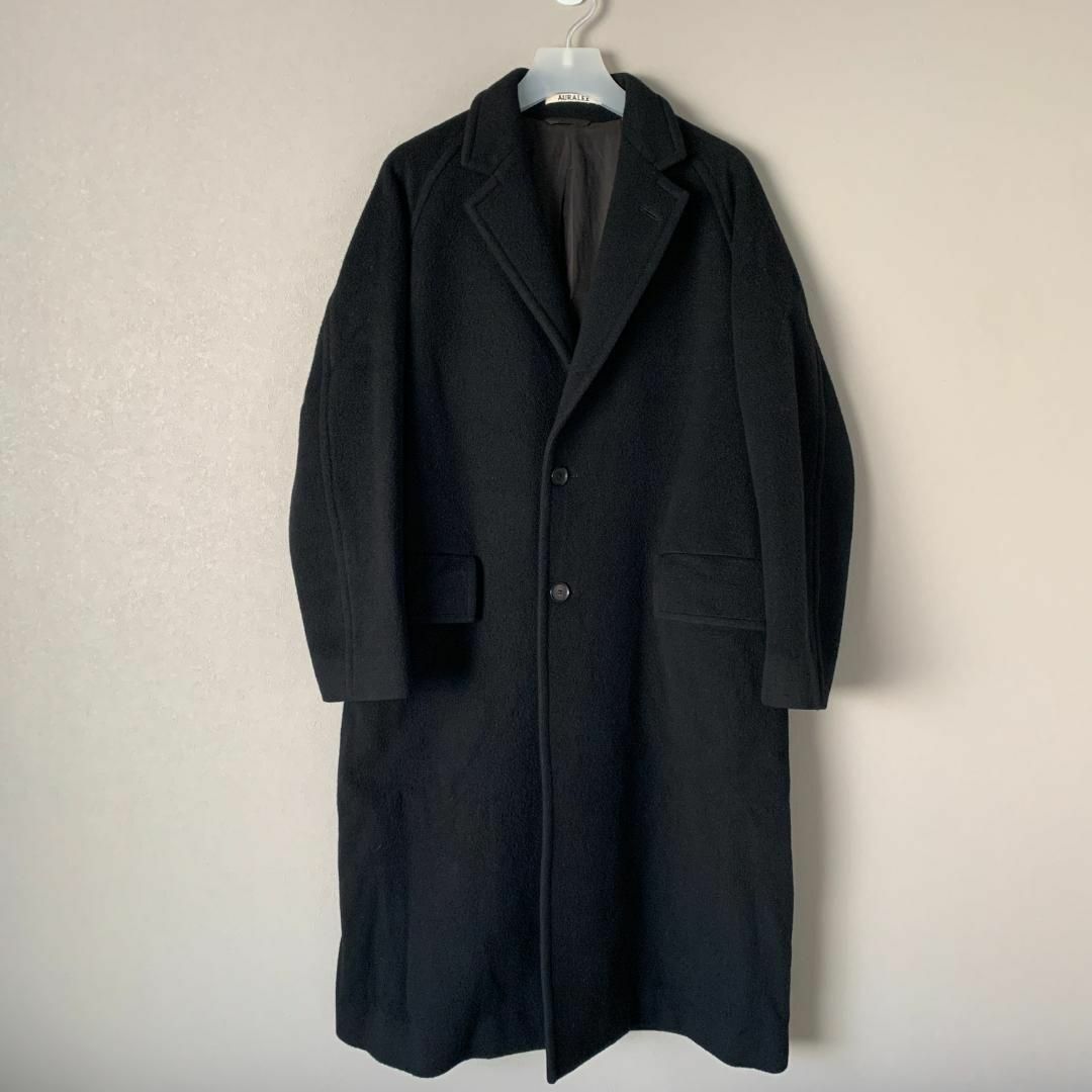 AURALEE(オーラリー)の19AW AURALEE  CASHMERE WOOL MOSSER COAT レディースのジャケット/アウター(ロングコート)の商品写真