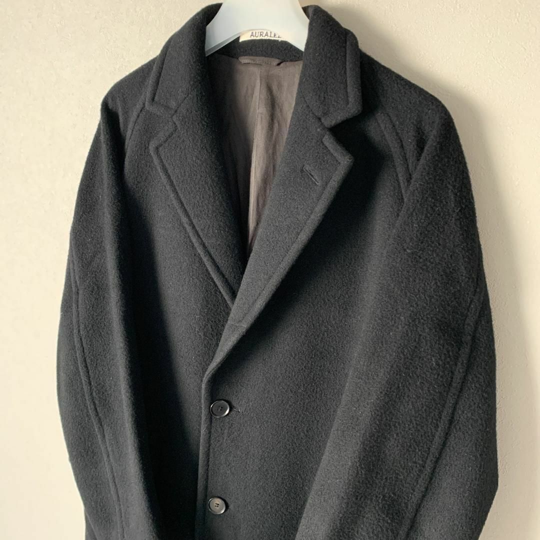 AURALEE(オーラリー)の19AW AURALEE  CASHMERE WOOL MOSSER COAT レディースのジャケット/アウター(ロングコート)の商品写真