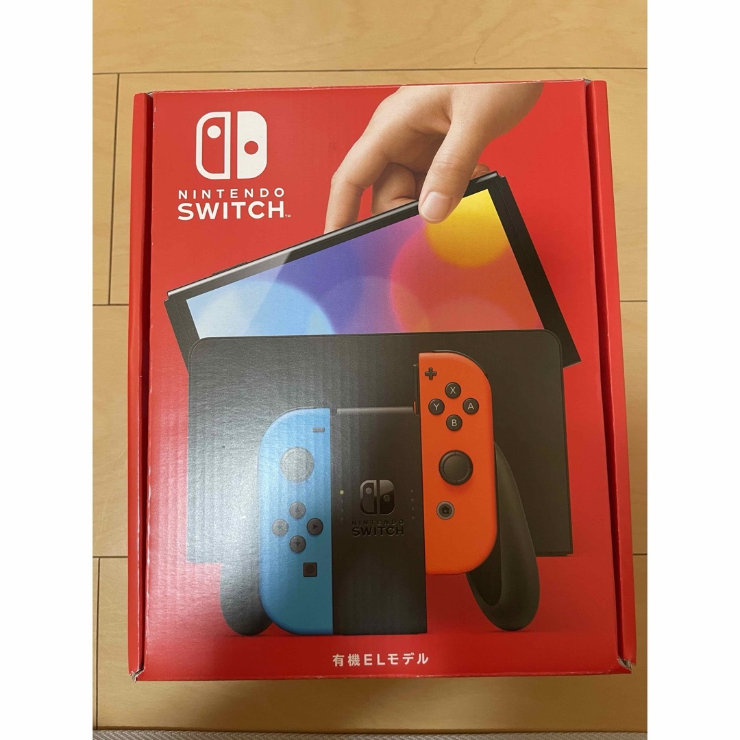 Nintendo Switch(ニンテンドースイッチ)のSwitch有機EL ソフトセット エンタメ/ホビーのゲームソフト/ゲーム機本体(家庭用ゲーム機本体)の商品写真