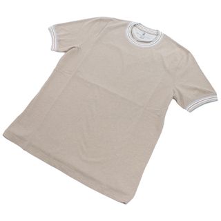 Brunello Cucinelli ブルネロクチネリ MTS687427 Tシャツ ネイビー系 ホワイト系 メンズ