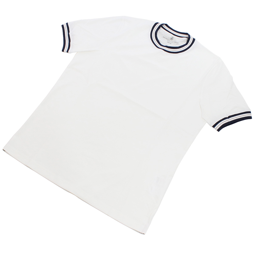 Brunello Cucinelli ブルネロクチネリ M0T611620 Tシャツ ホワイト系 メンズ | フリマアプリ ラクマ
