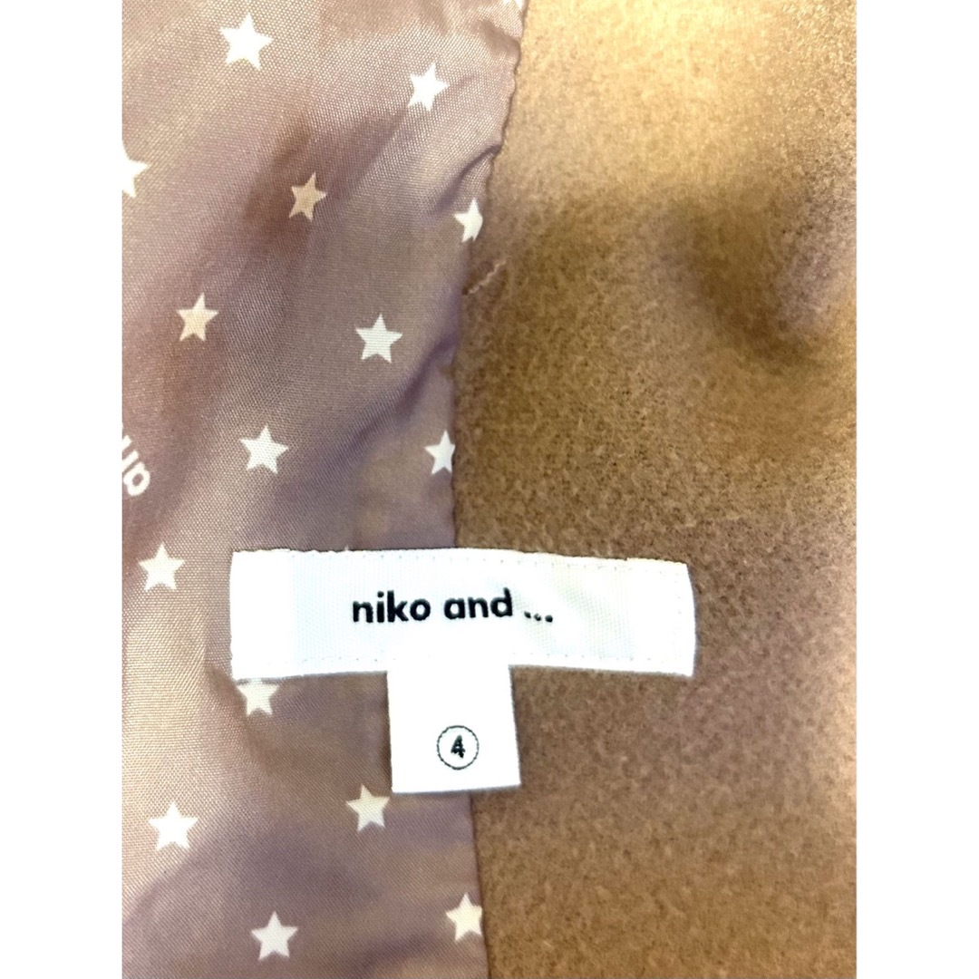 niko and...(ニコアンド)のニコアンド　チェスターコート　ロングコート　サイズ4 レディースのジャケット/アウター(チェスターコート)の商品写真